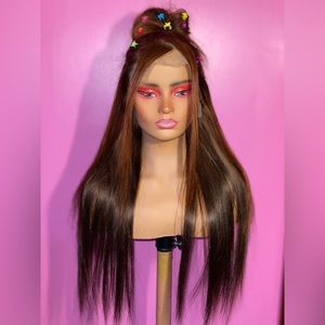 🍫 26” Chocolate Brown Wig | 200% Density | Pre-Styled